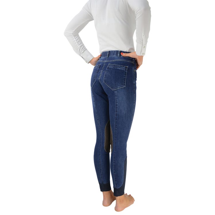 Hy Equestrian Lucinda Denim Breeches image 2