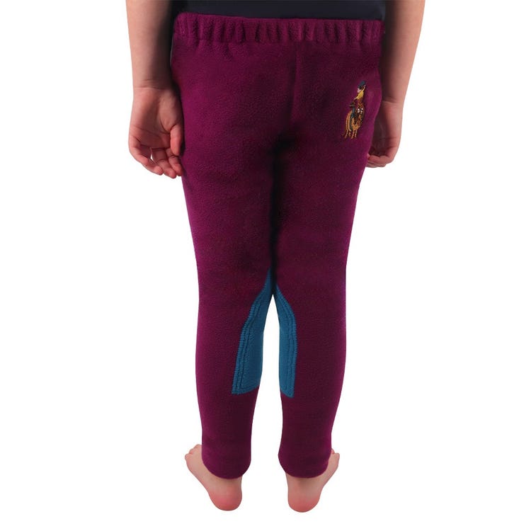 Hy Equestrian Thelwell Collection Pony Friends Fleece Tots Jodhpurs image 2