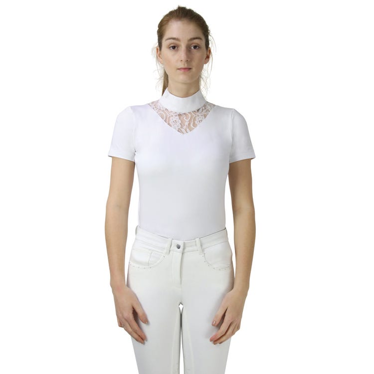 Hy Equestrian Lucie Lace Show Shirt image 3