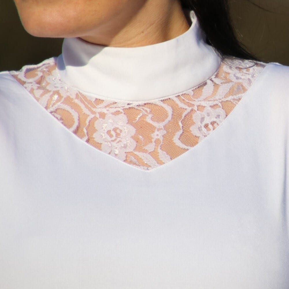 Hy Equestrian Lucie Lace Show Shirt image 4