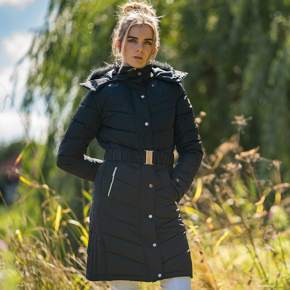 Coldstream Branxton Long Quilted Coat image 4