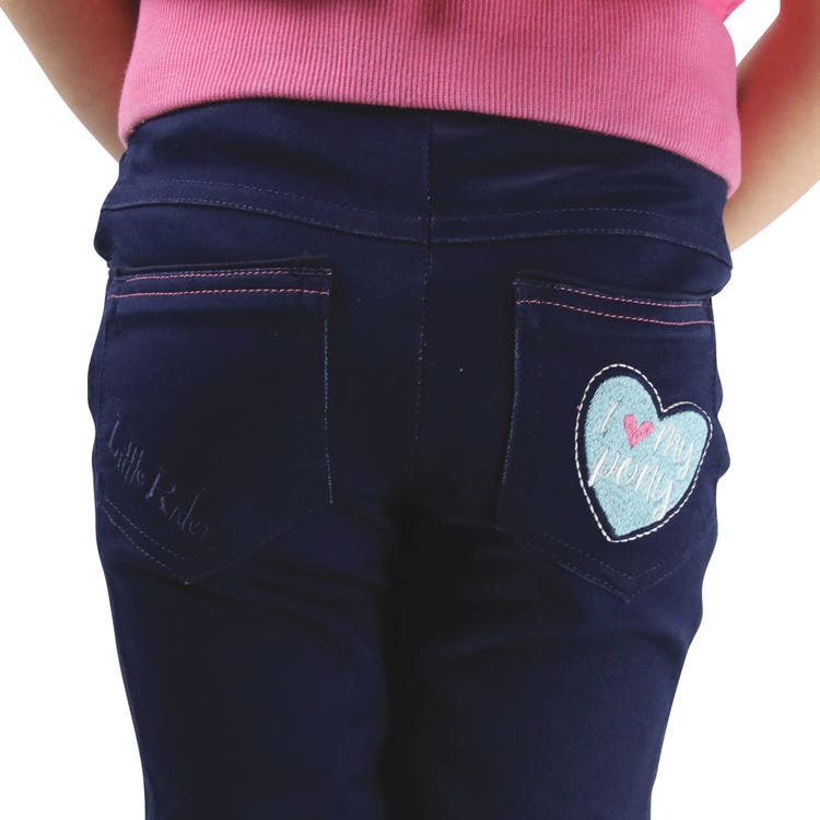 I Love My Pony Collection Denim Pull-Ons by Little Rider image 3