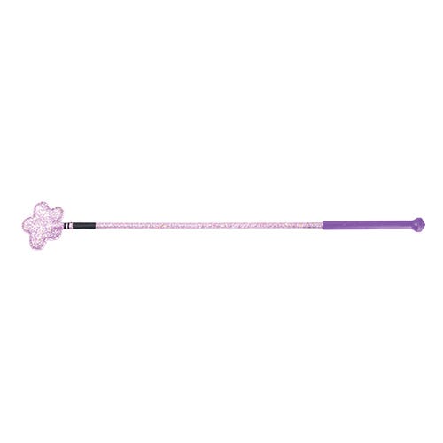 Hy Equestrian Riding Whip Glitter Flower image 1