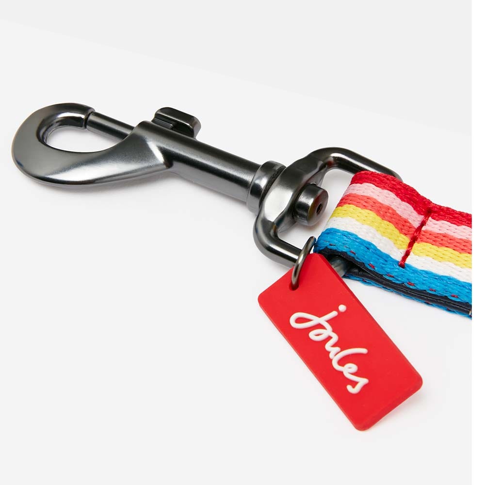 Joules Rainbow Striped Dog Lead image 3