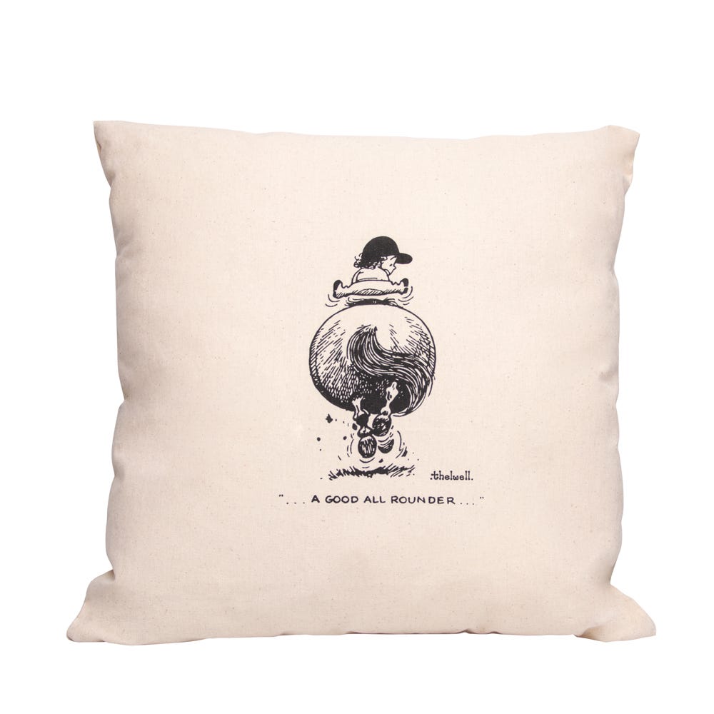 Hy Equestrian Thelwell Collection All Rounder Cushion image 1