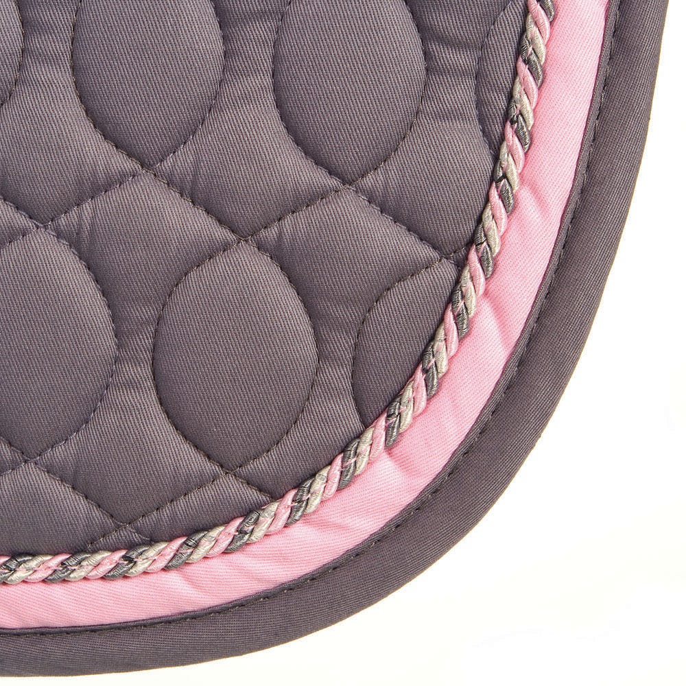 Hy Equestrian Deluxe Saddle Pad With Cord Binding image 2