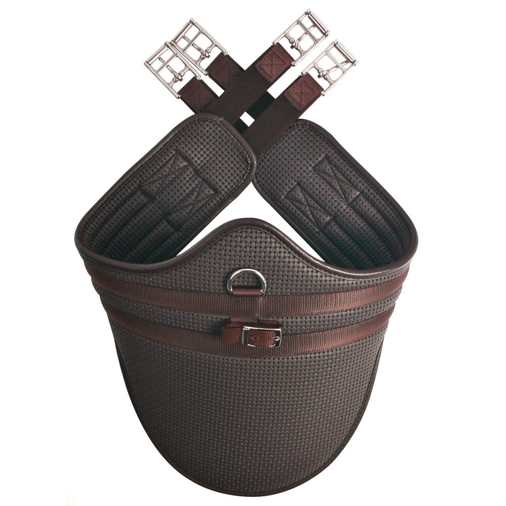 Hy Equestrian Waffle Stud Girth - Long image 1