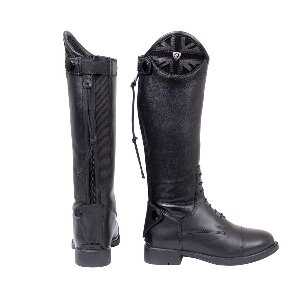 Hy Equestrian Union Jack Riding Boots image 1