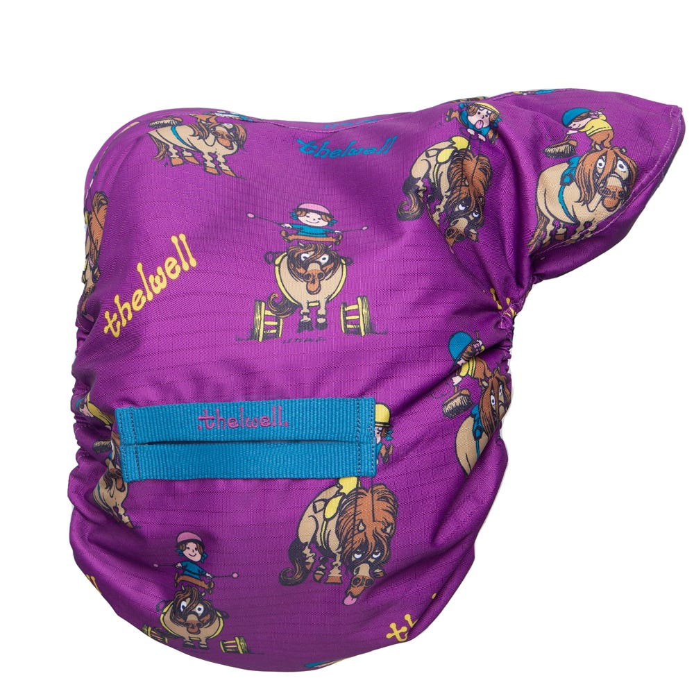 Hy Equestrian Thelwell Collection Pony Friends Saddle Cover image 1