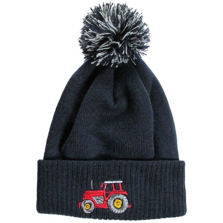 British Country Collection Tractor Pom Pom Beanie Hat image 4