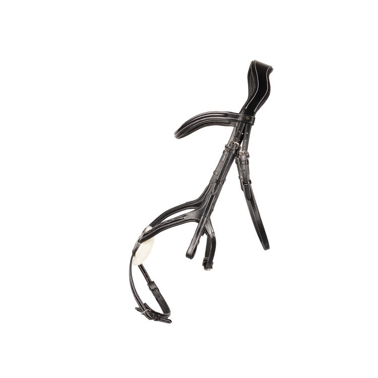 ProPresicce Pelle Grackle Leather Bridle by Hy Equestrian image 1