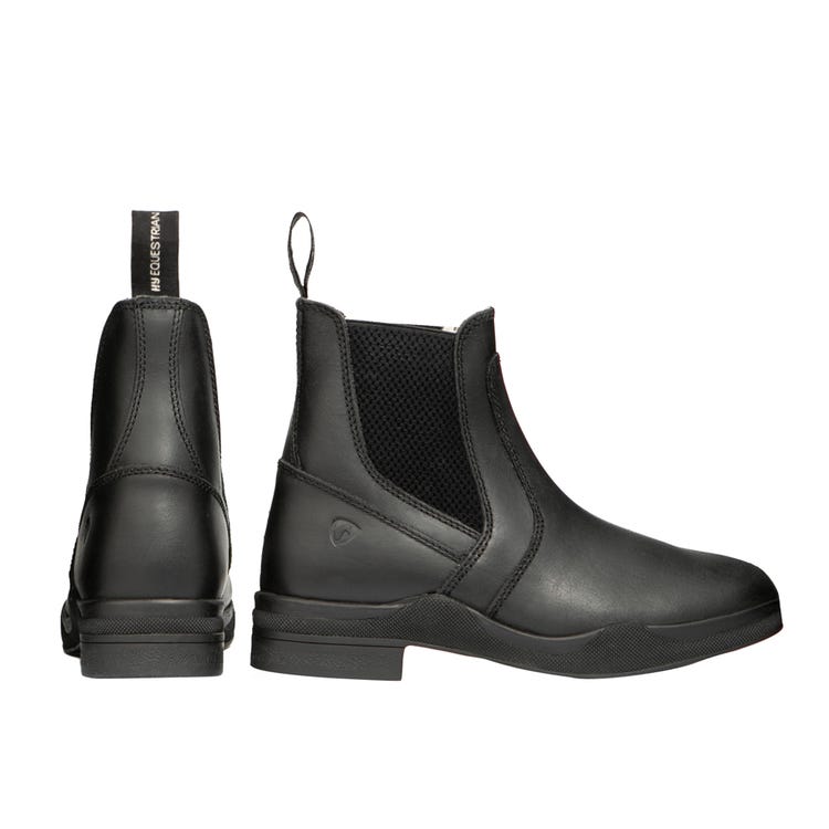 Hy Equestrian Fleece Lined Wax Leather Jodhpur Boot image 1