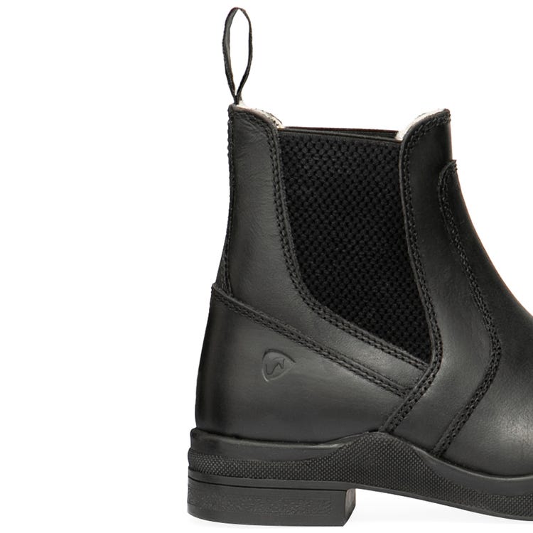 Hy Equestrian Fleece Lined Wax Leather Jodhpur Boot image 3