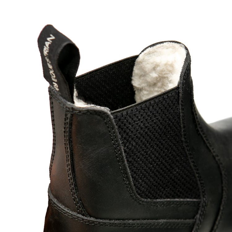 Hy Equestrian Fleece Lined Wax Leather Jodhpur Boot image 4