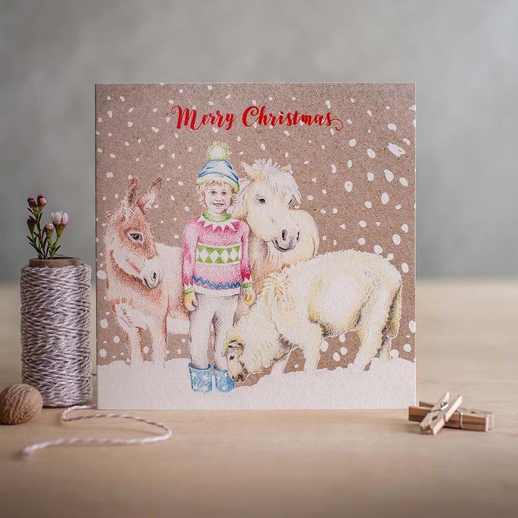 Deckled Edge Christmas Card image 10