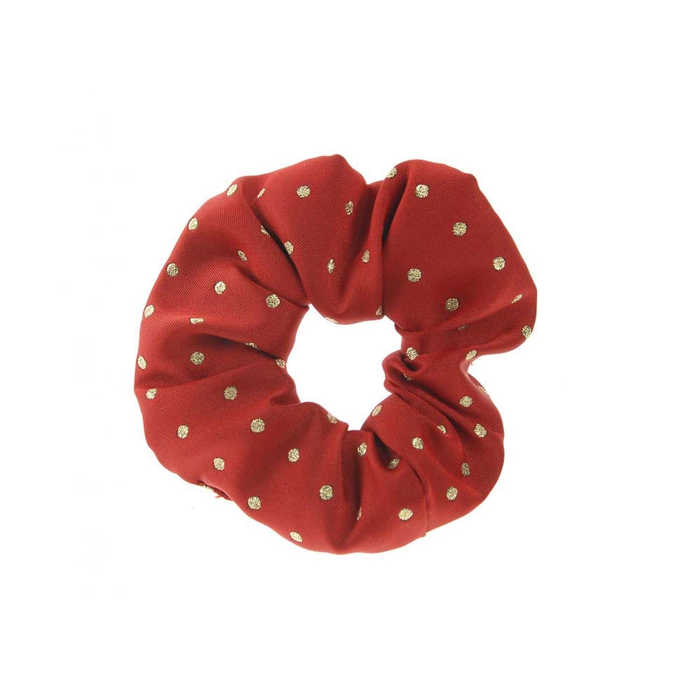 ShowQuest Lurex Spot Scrunchie image 1