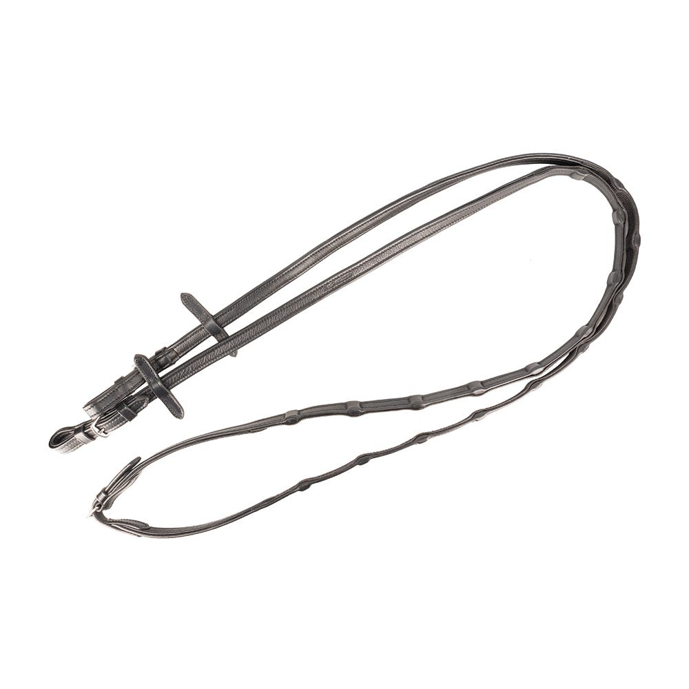 ProPresicce Continentale Soft Grip Leather Reins by Hy Equestrian image 1