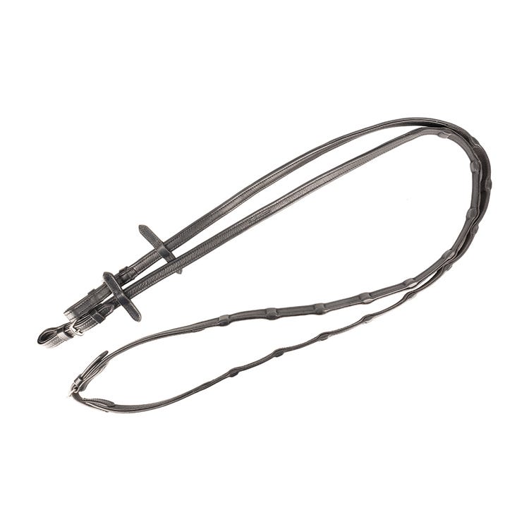 ProPresicce Continentale Soft Grip Leather Reins by Hy Equestrian image 1