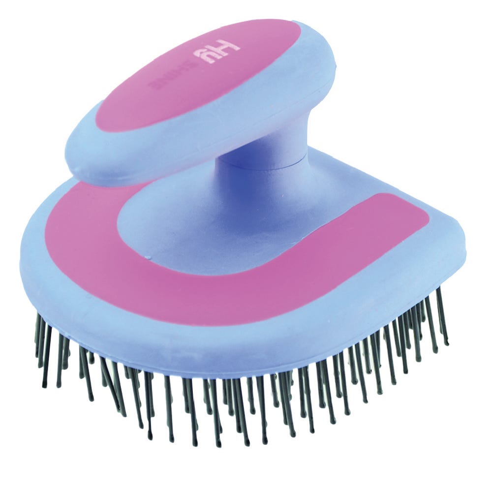 Hy Equestrian Horseshoe Mane Brush image 1