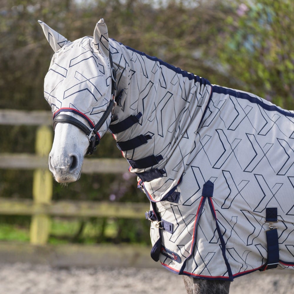 DefenceX System Guardian Fly Rug &amp; Fly Mask image 2