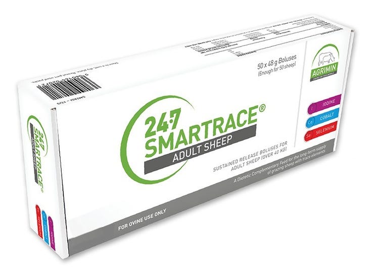 AGRIMIN 24·7 SMARTRACE® ADULT SHEEP Boluses image 1