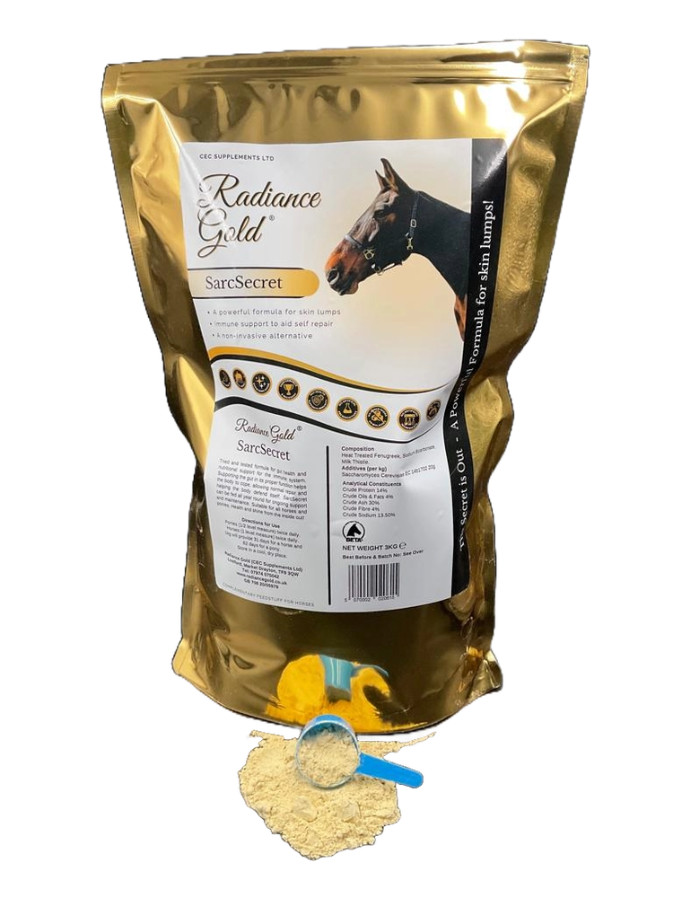 CEC Equine Supplements Radiance Gold Sarc Secret image 2