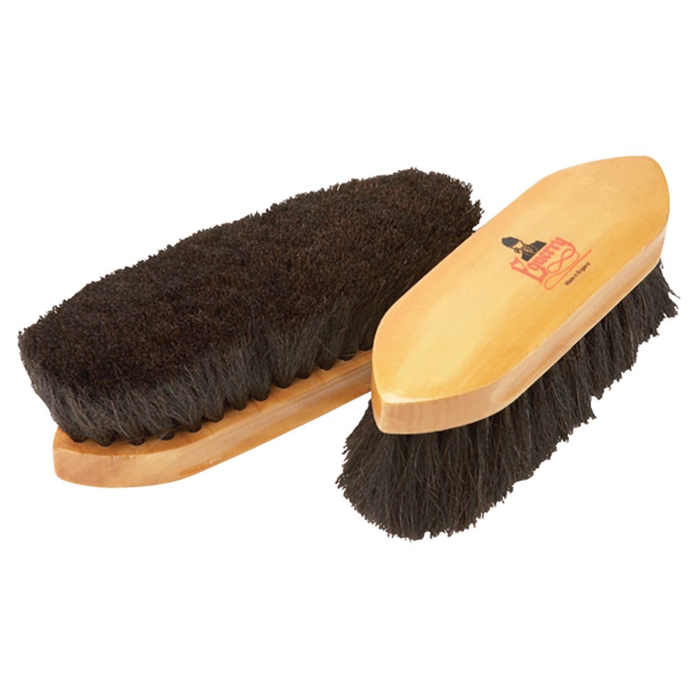 Equerry Wooden Dandy Brush - Horse Hair image 1