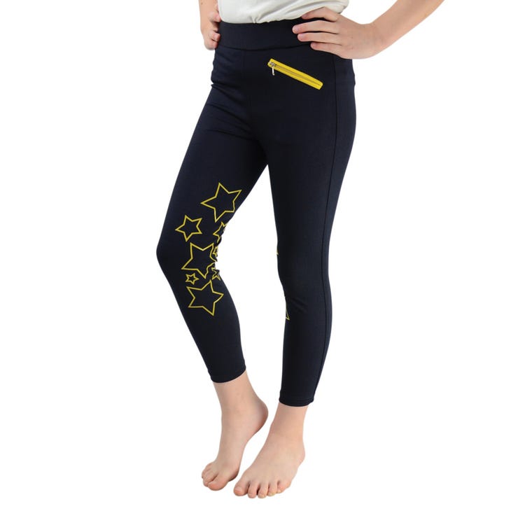 Hy Equestrian Stella Children&#039;s Riding Tights image 1