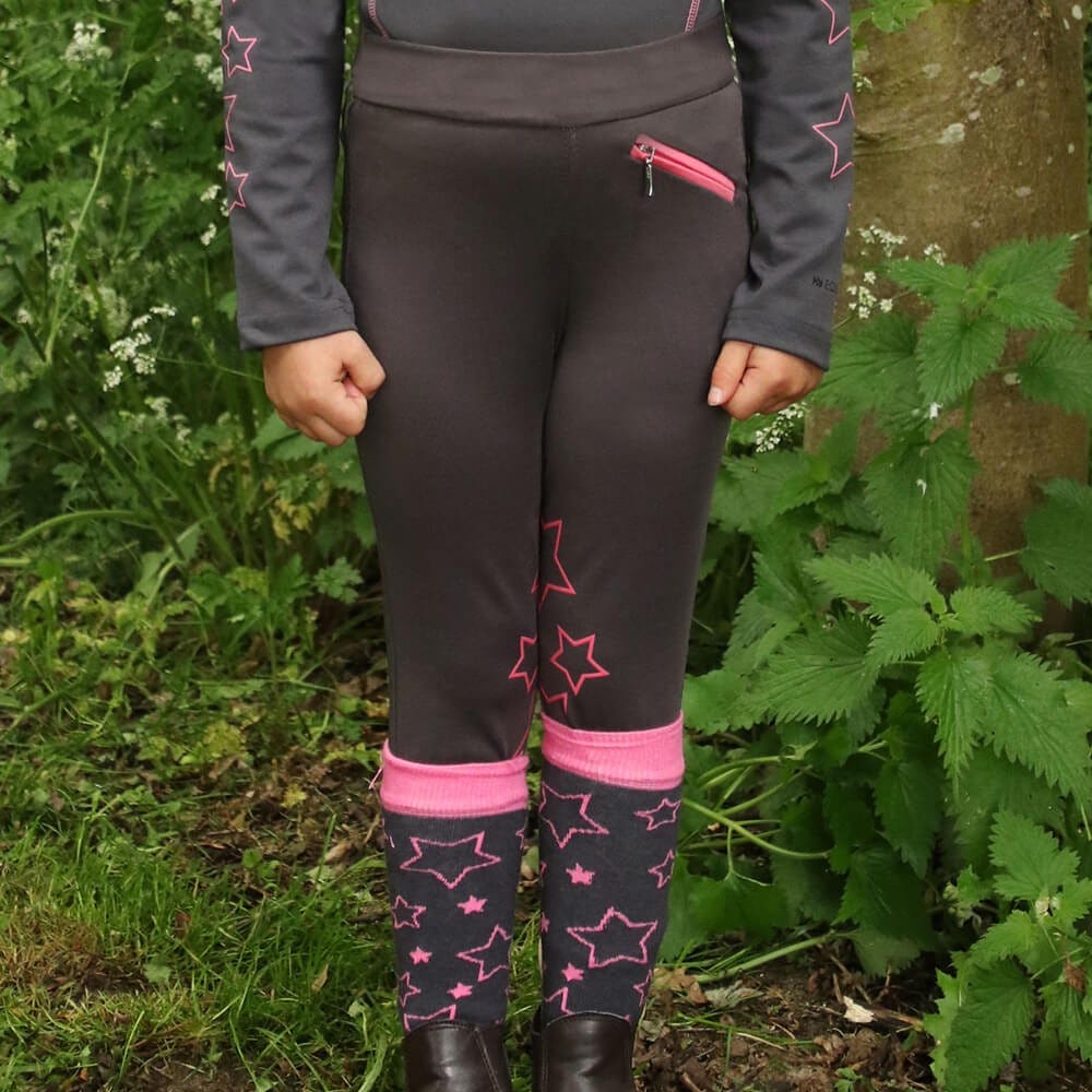 Hy Equestrian Stella Children&#039;s Riding Tights image 10