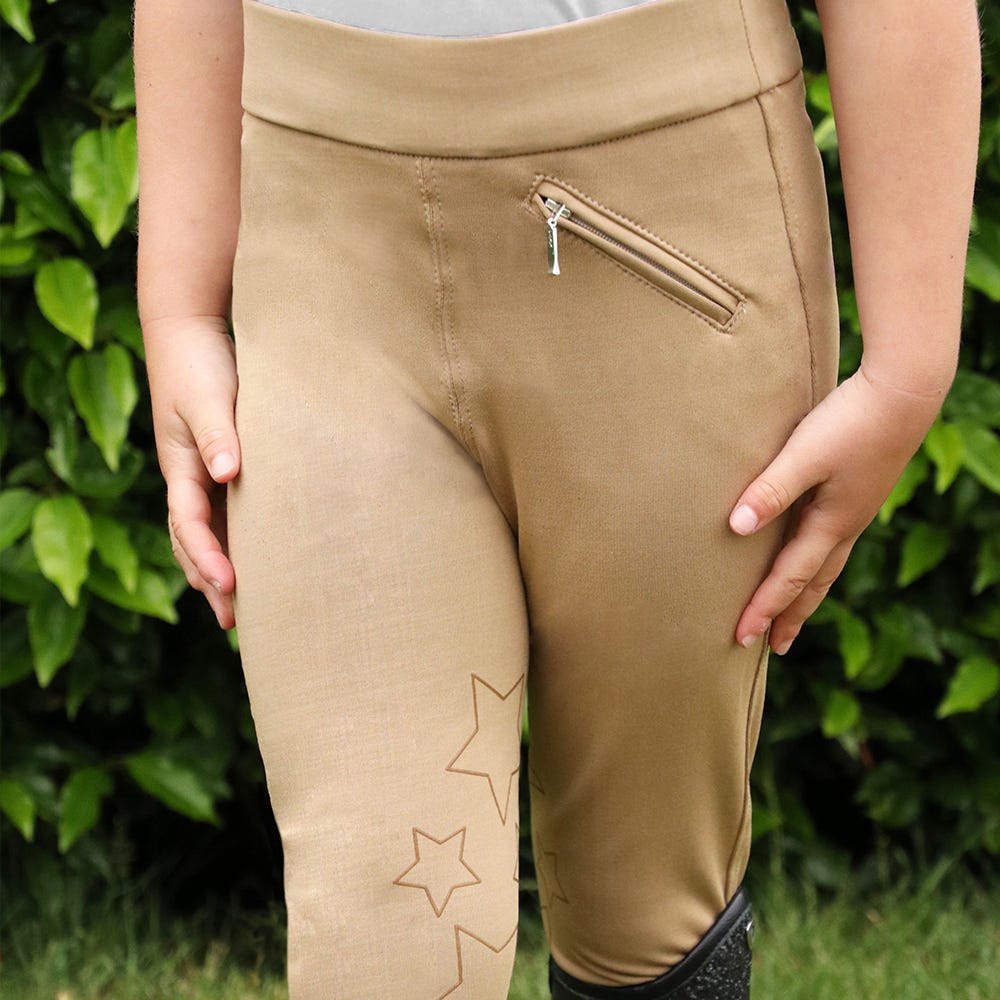 Hy Equestrian Stella Children&#039;s Riding Tights image 17