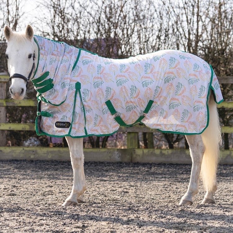 StormX Original Tropical Paradise Combi Fly Rug image 1