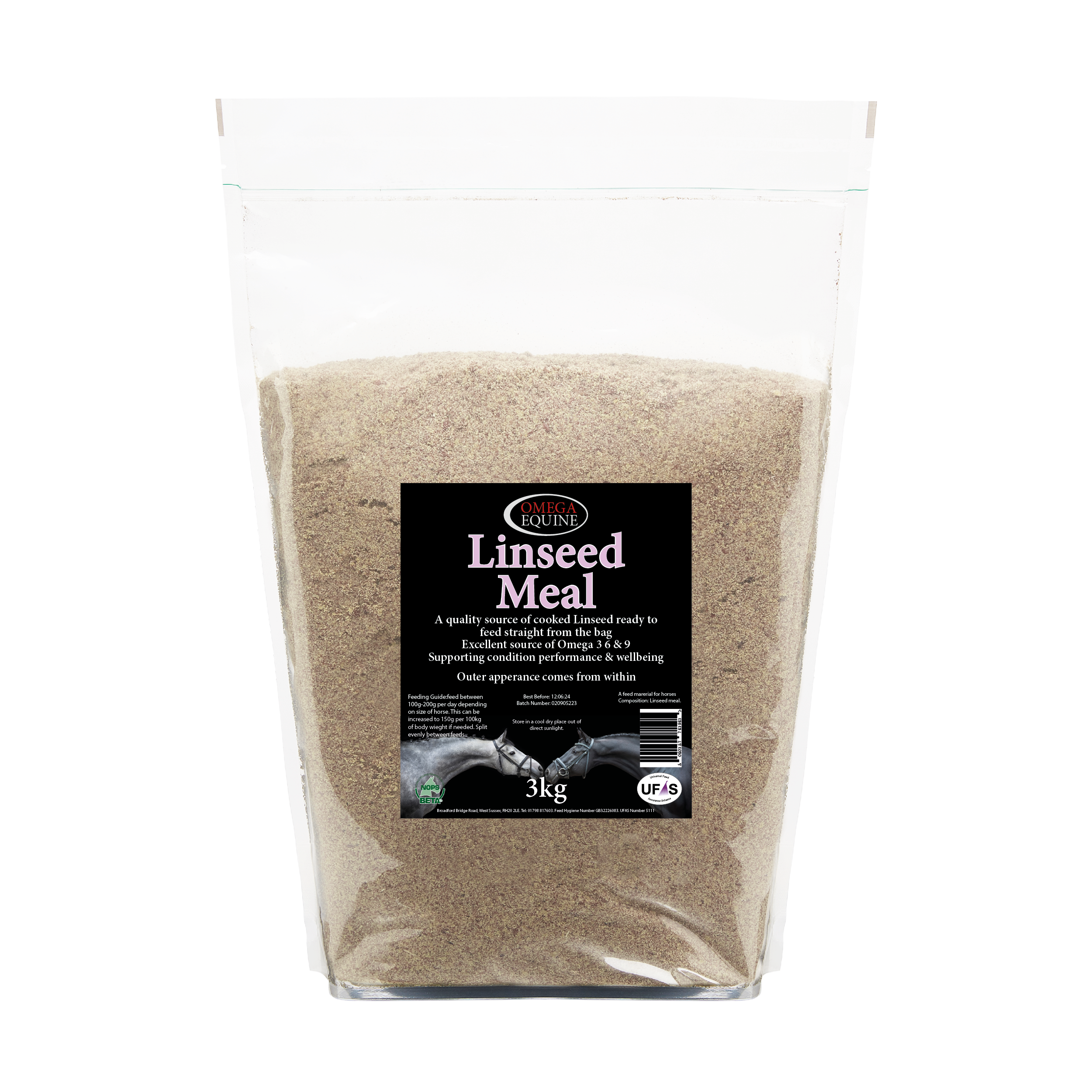 Omega Equine Linseed Meal image 1