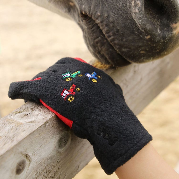 Tractor Collection Fleece Gloves by Little Knight image 4