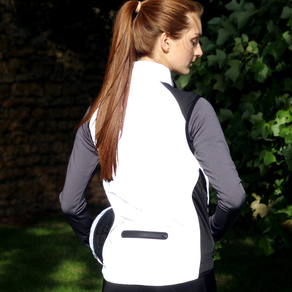 Silva Flash Reflective Gilet by Hy Equestrian image 4