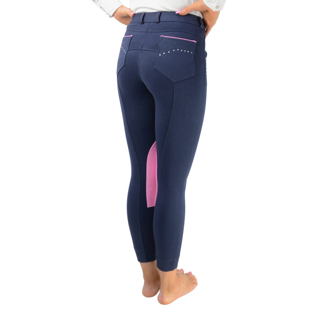 Hy Equestrian Darcy Diamante Mizs Jodhpurs image 2