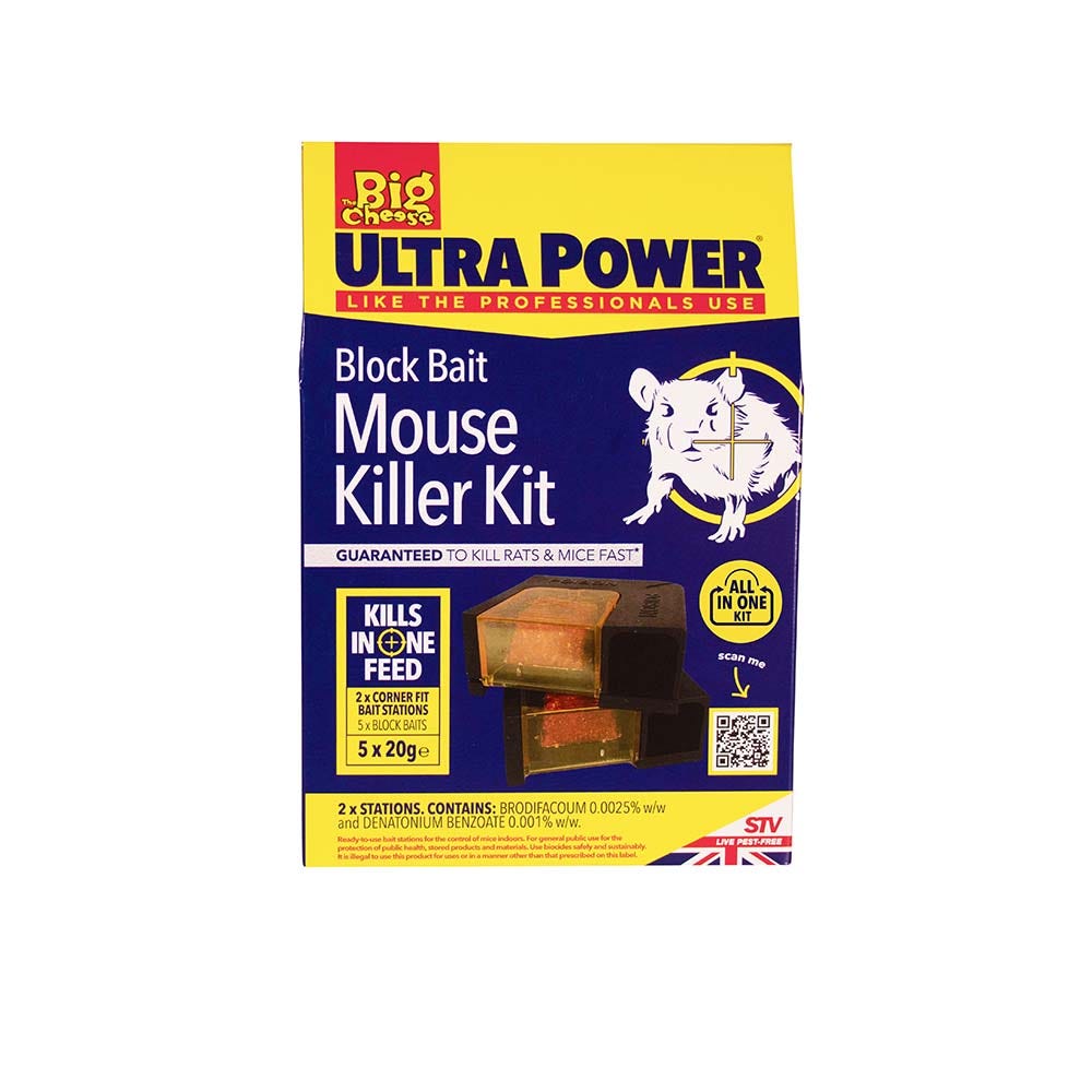 STV Ultra Power Block Bait Mouse Killer Station and Refill (STV565) image 2