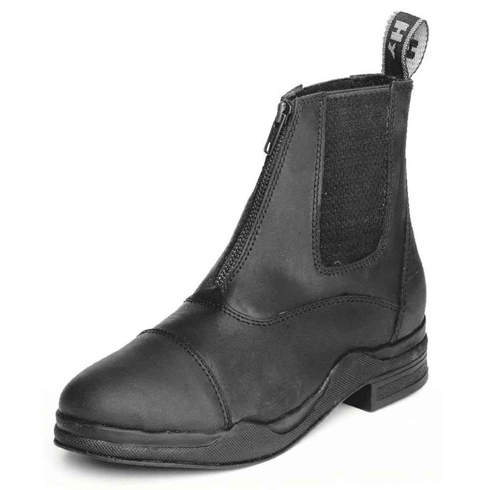 Hy Equestrian Wax Leather Zip Boot image 1