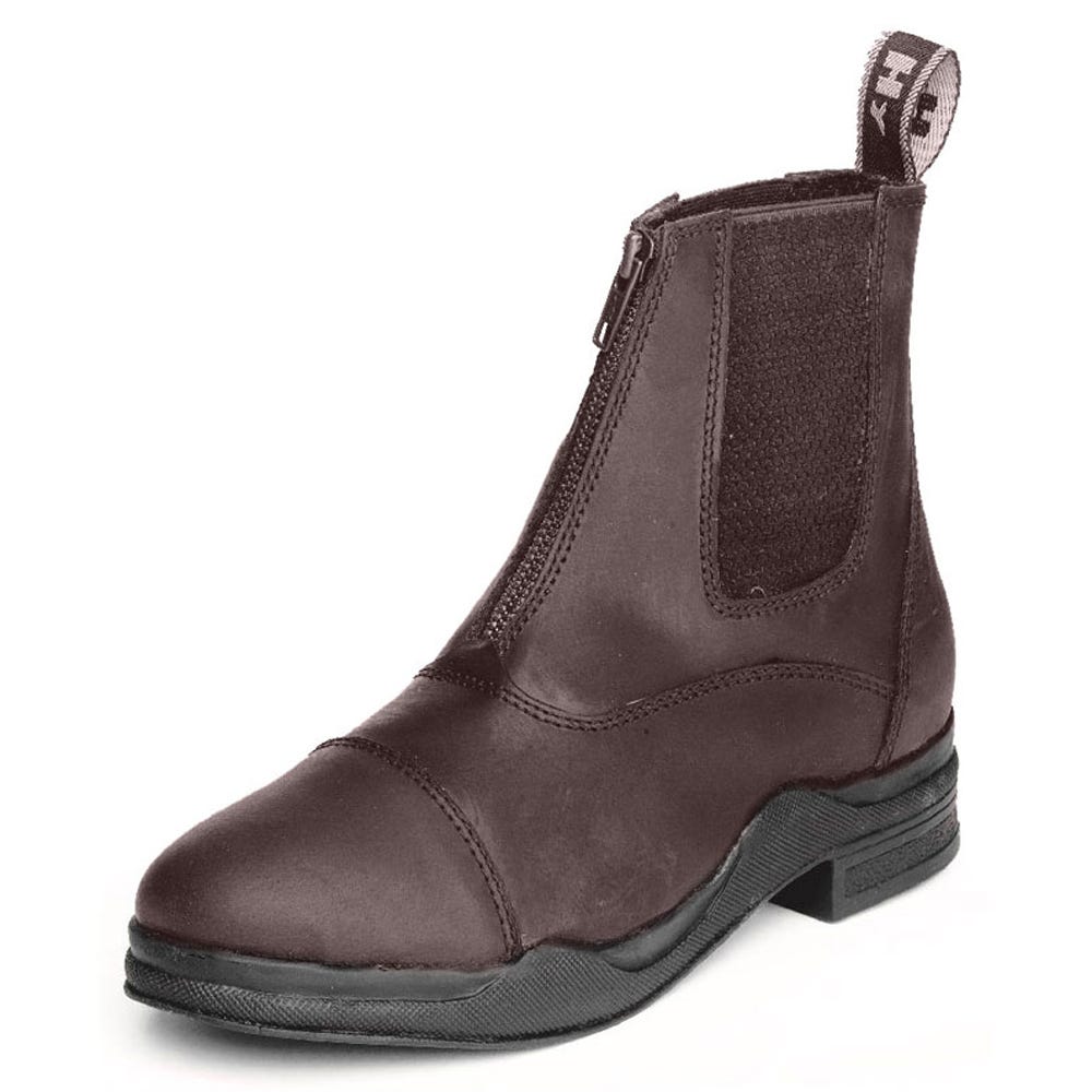 Hy Equestrian Wax Leather Zip Boot image 2