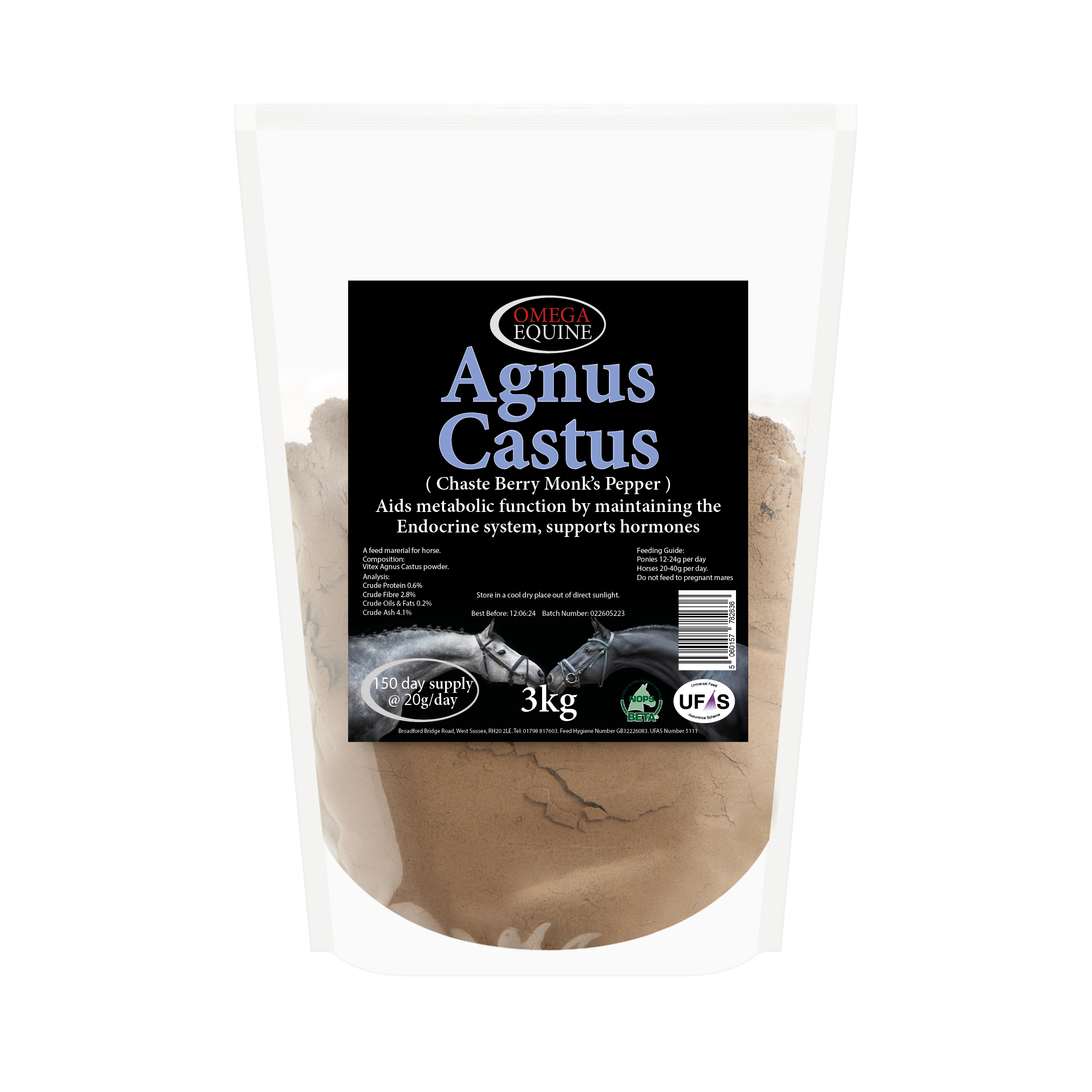 Omega Equine Agnus Castus Powder image 2