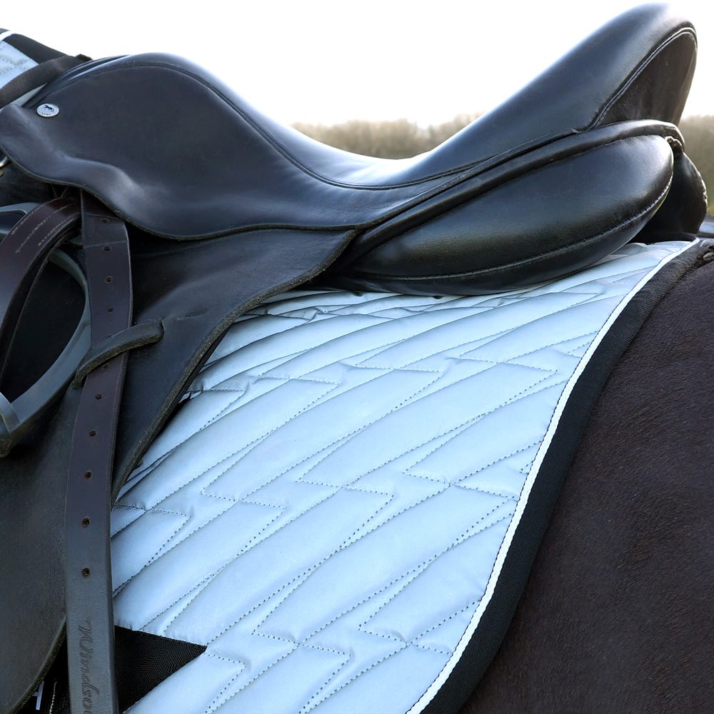 Silva Flash Reflective Saddle Pad by Hy Equestrian image 5