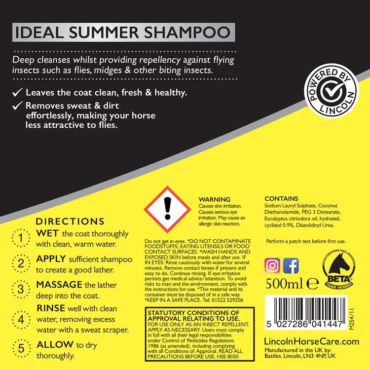 Lincoln Fly Repellent Shampoo image 2