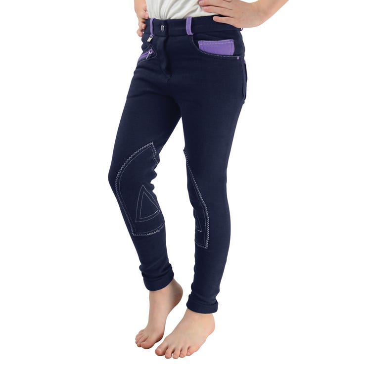 Hy Equestrian Diesel Children&#039;s Jodhpurs image 1