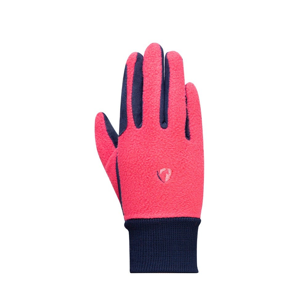 Hy Equestrian Children&#039;s Winter Two Tone Riding Gloves image 3