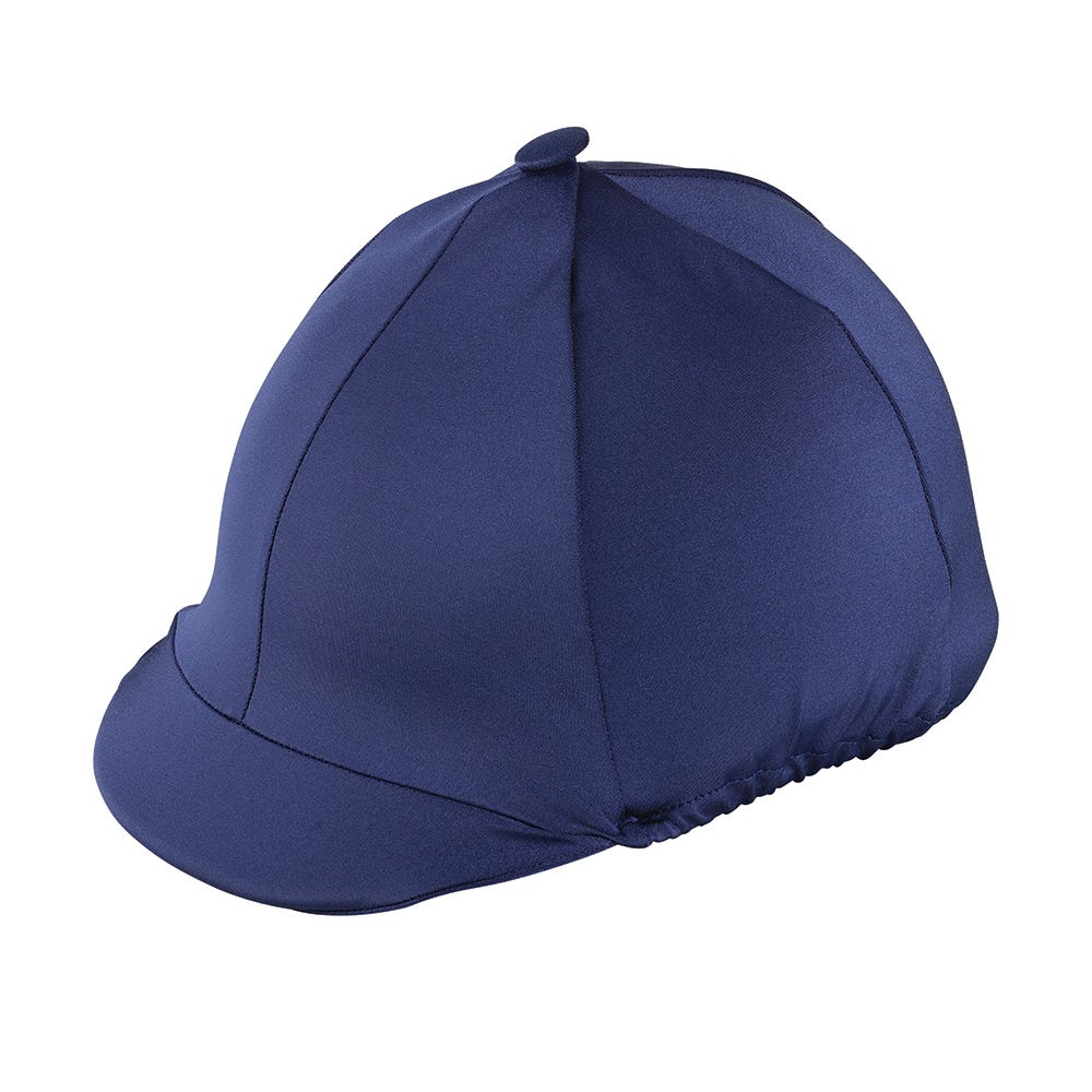 Hy Equestrian Lycra Hat Cover with Peak Pocket image 1