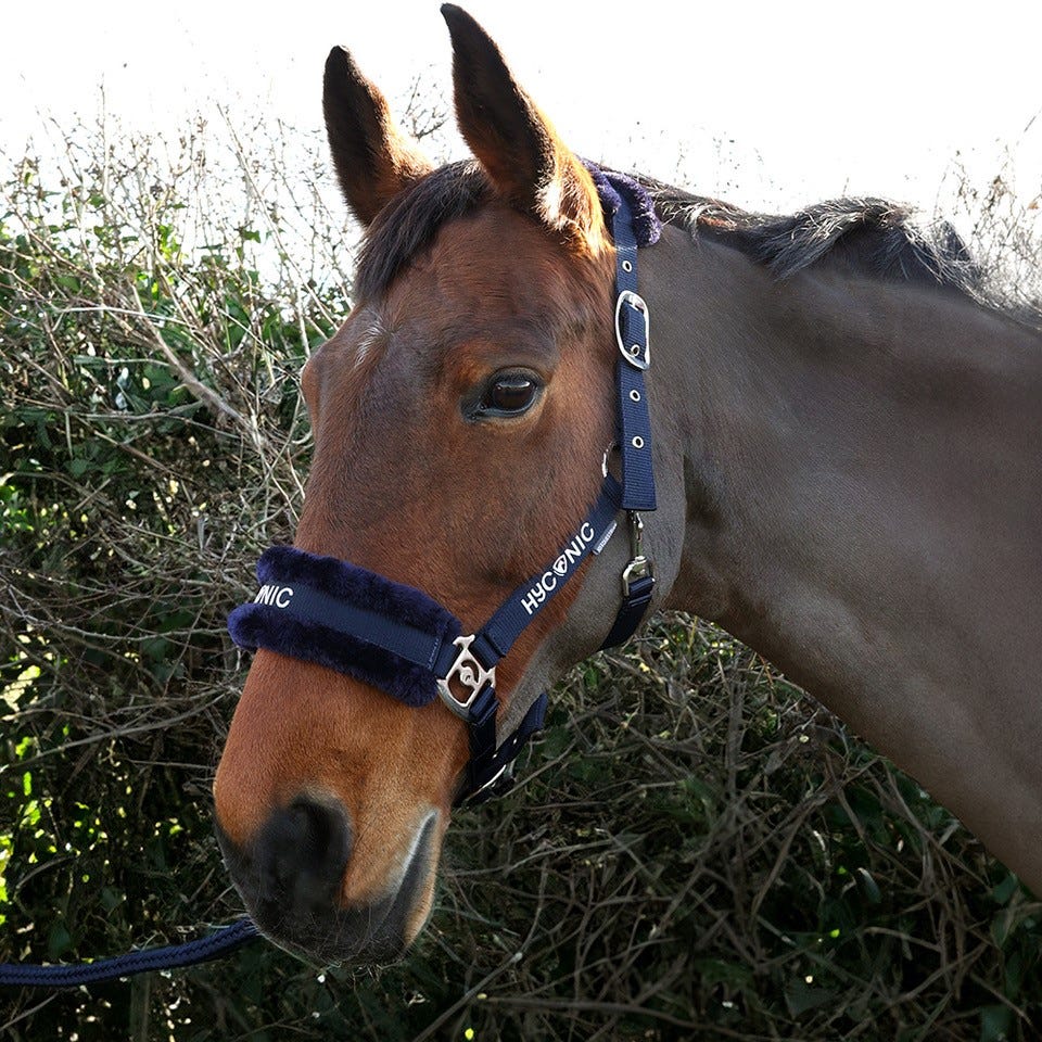 HyCONIC Faux Fur Head Collar &amp; Lead Rope image 1