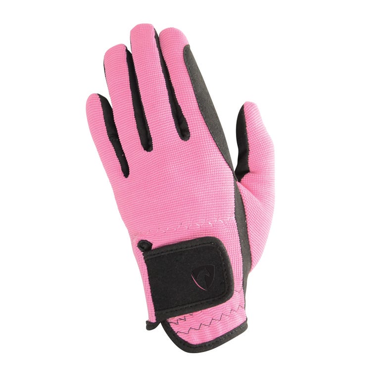 Hy Equestrian Children&#039;s Every Day Two Tone Riding Gloves image 1