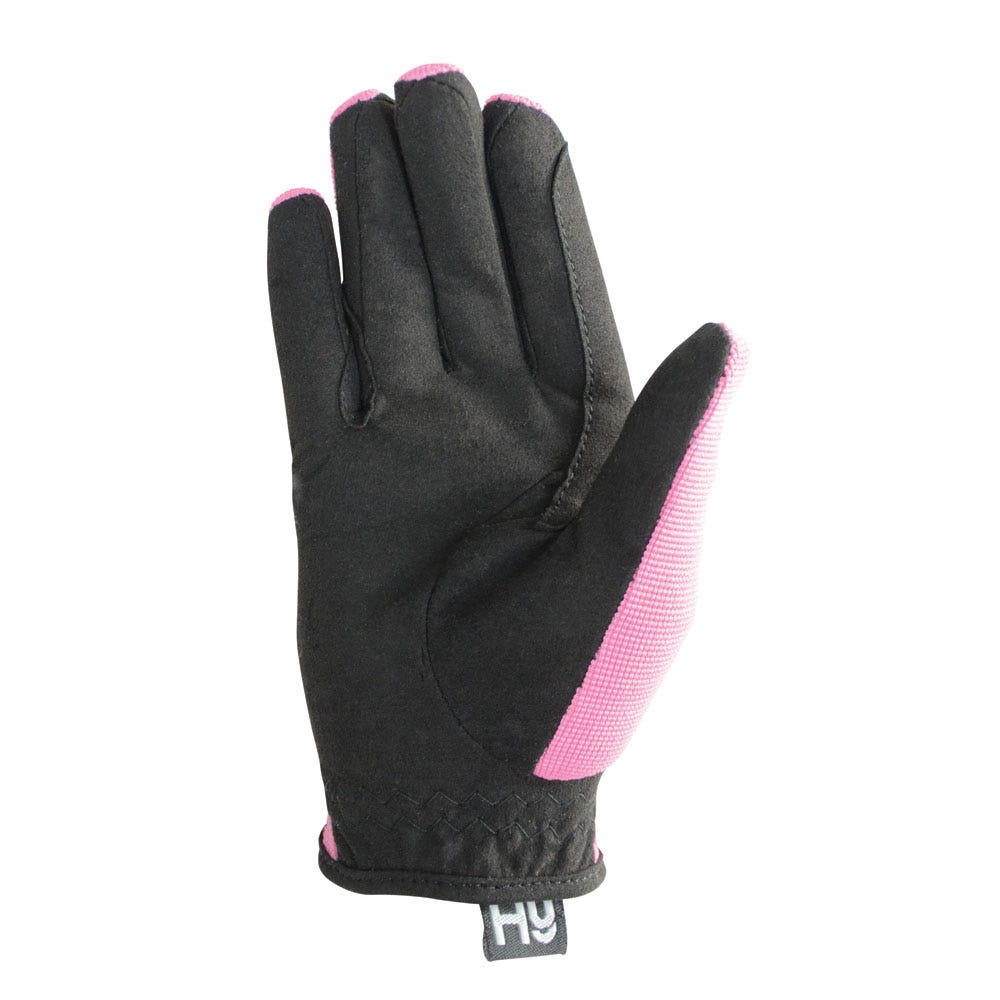 Hy Equestrian Children&#039;s Every Day Two Tone Riding Gloves image 2