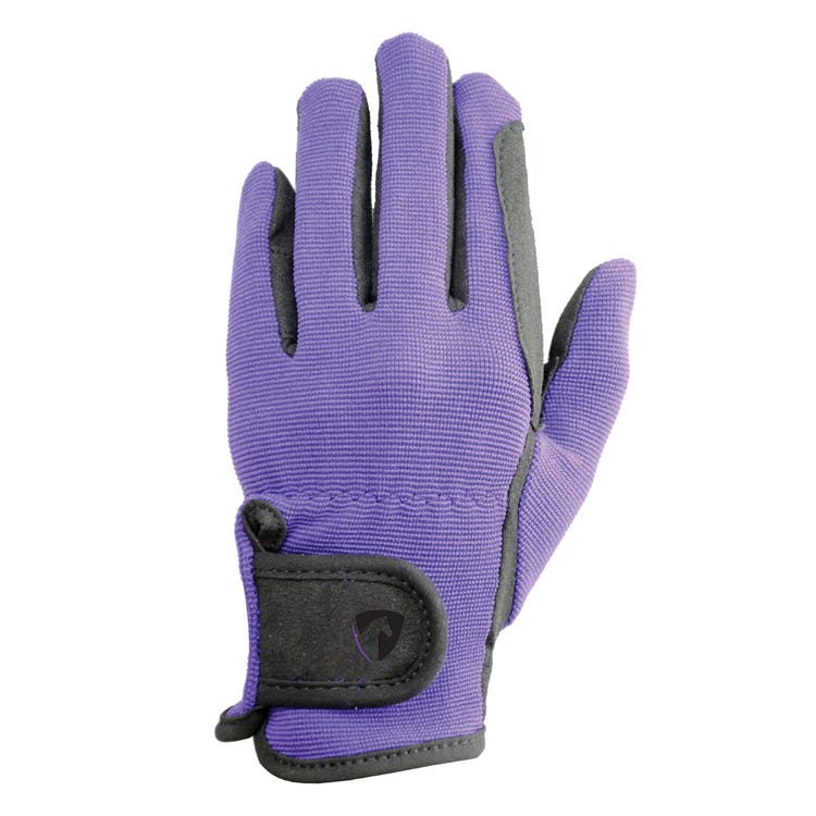 Hy Equestrian Children&#039;s Every Day Two Tone Riding Gloves image 5