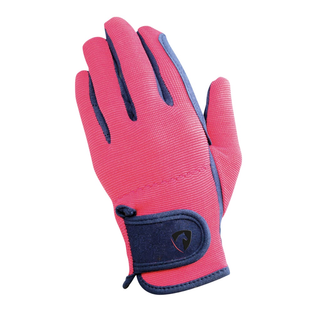 Hy Equestrian Children&#039;s Every Day Two Tone Riding Gloves image 7