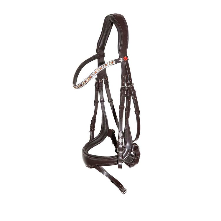 Kieffer Viola Snaffle Bridle image 3